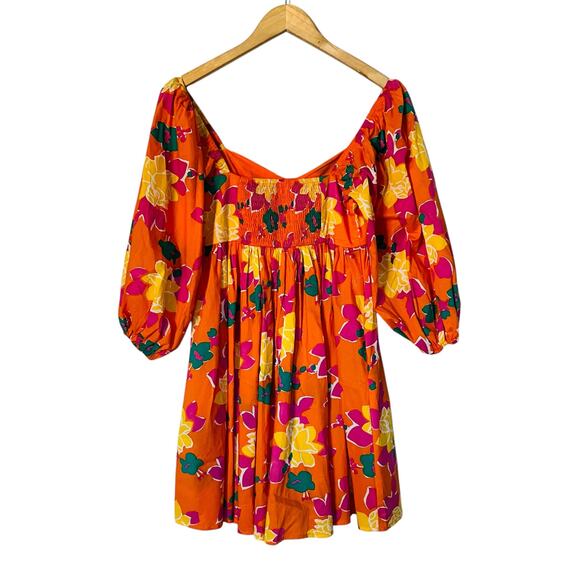 Altar’s State Floral Print Flare Hem Dress Size XS - Picture 3 of 8